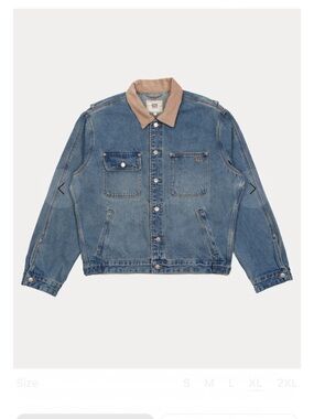 925 Originals Aces Denim Jacket, size M